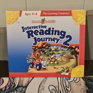 Reader Rabbits Interactive Reading Journey 2 ages 5-8 * Retro PC game